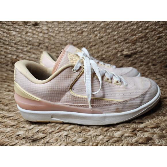 NEW Nike Air Jordan 2 Retro Low Seersucker Atmosphere DX6930-600 SIZE 9 - Picture 5 of 11